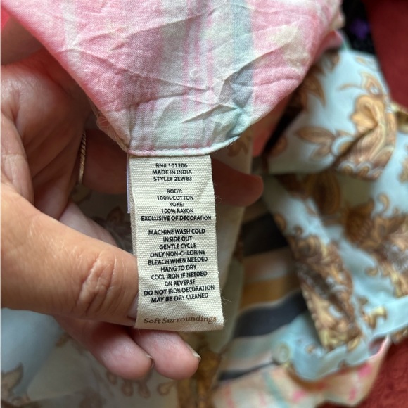 Soft Surroundings Shirt, excellent condition, size large - Picture 13 of 15